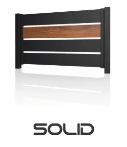 Entrance gates Solid