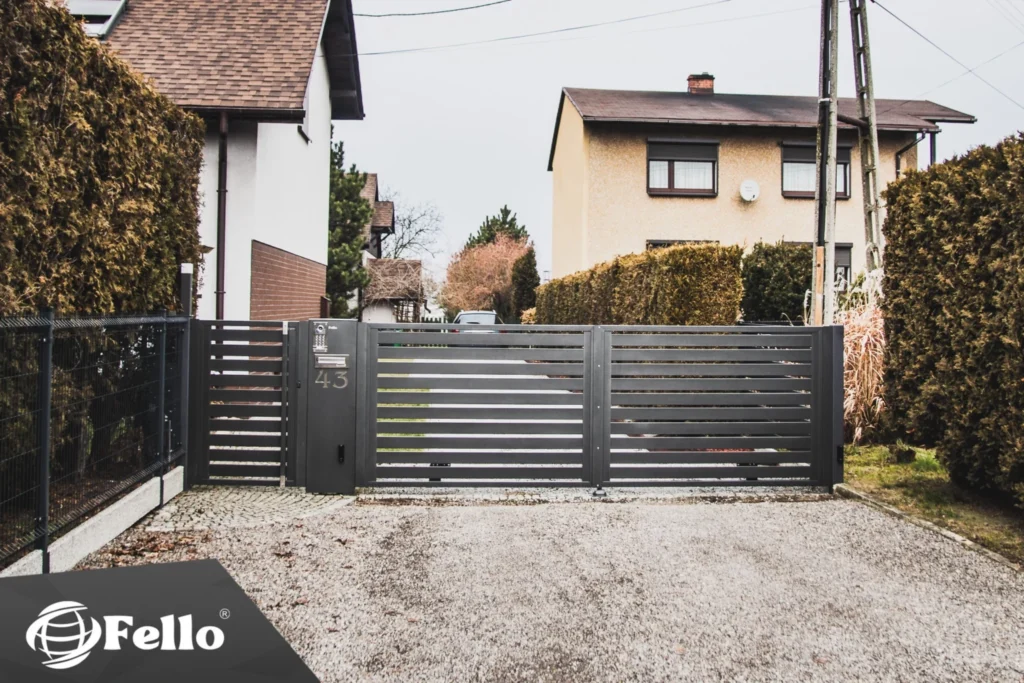 Double leaf gates