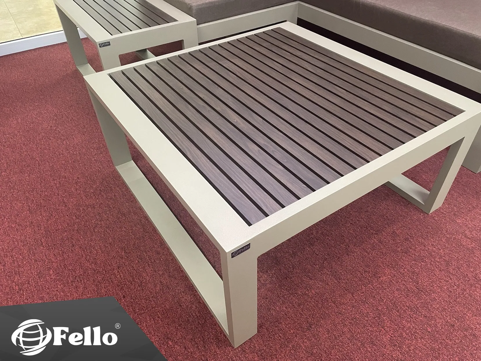Aluminium garden furniture