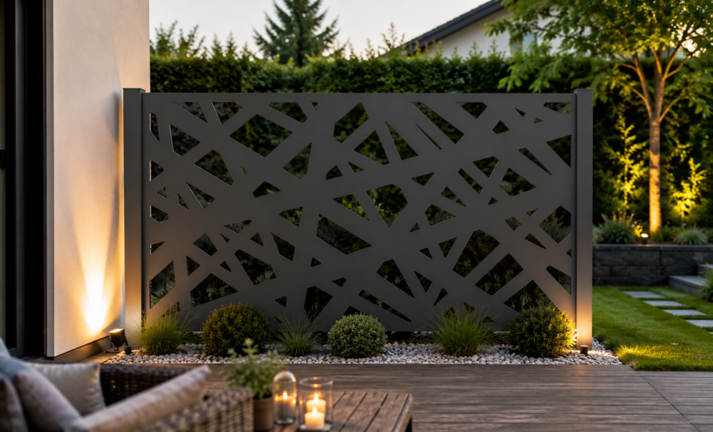 Laser cut fences